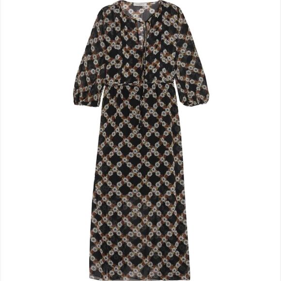 Sandro Paris Floral Chiffon Dress - Picture 3 of 7